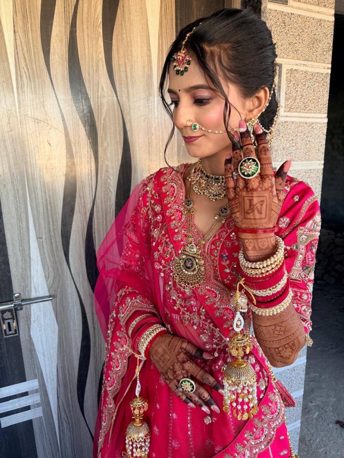 Shrungar Beauty Parlour bridal work