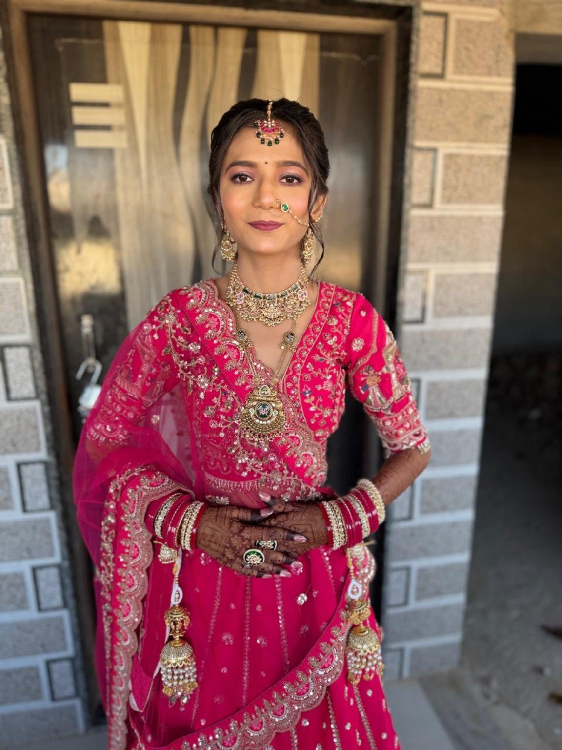 Shrungar Beauty Parlour bridal work