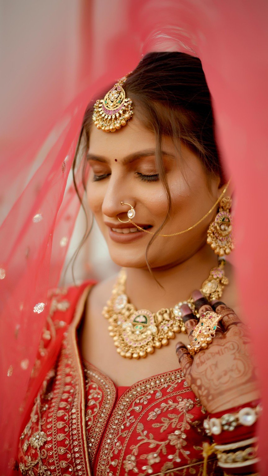 Shrungar Beauty Parlour bridal work